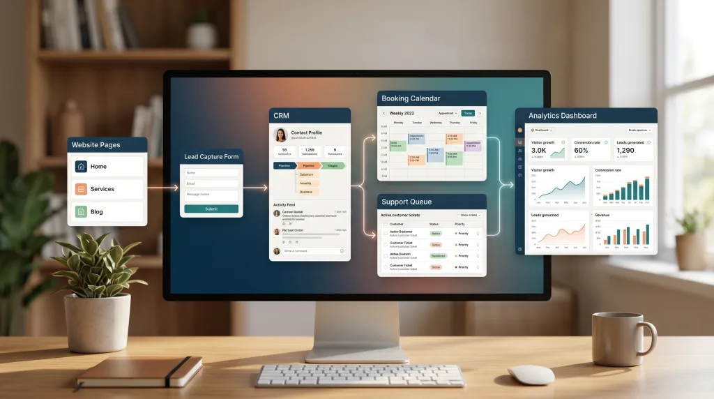 The SMB Website Shift: From Static Pages to Sales Systems