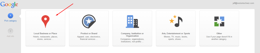 Google Plus Google Maps Listing