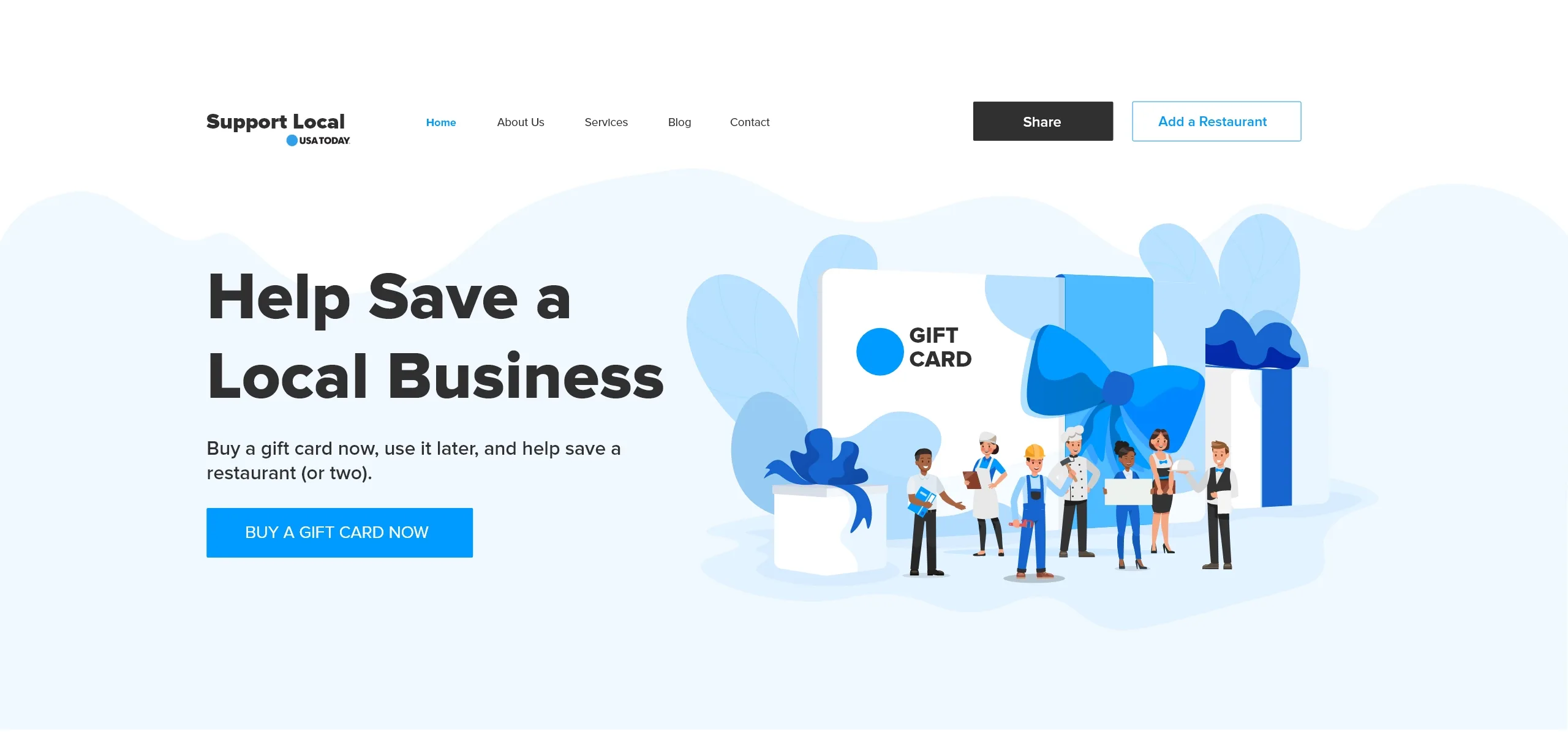 01 / Homepage - discover businesses near you