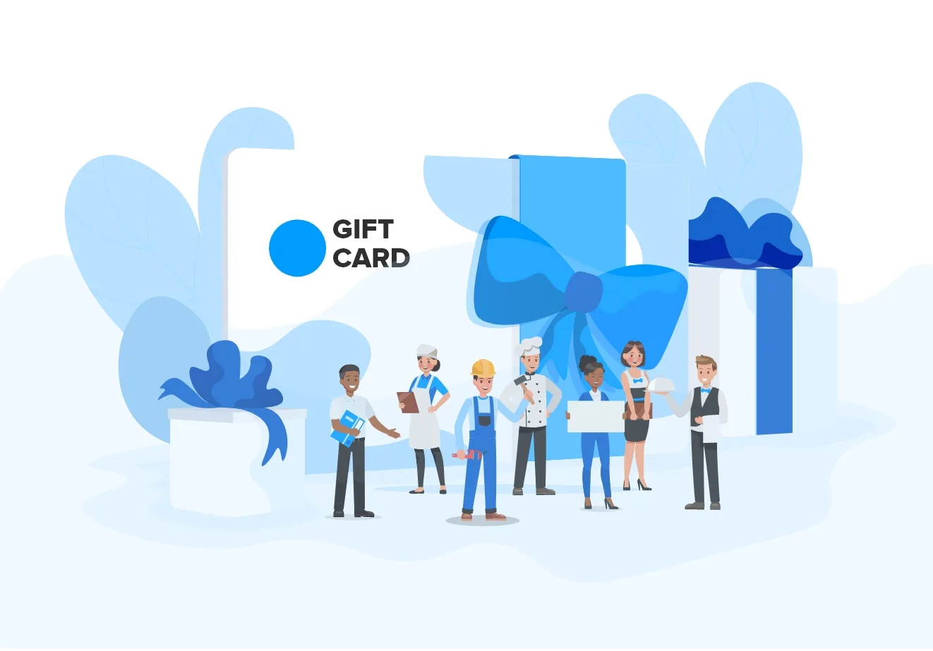 Gift-card support system, a direct revenue path during lockdown.