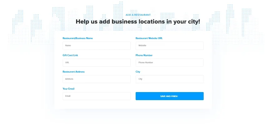 03 / Easy adding new listings