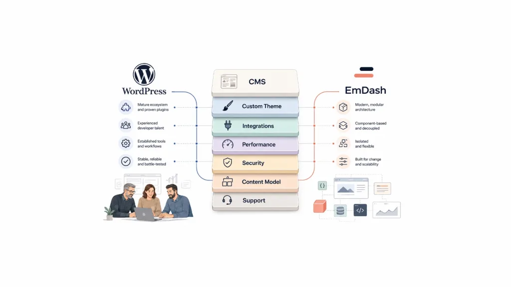 EmDash vs. WordPress: The CMS Matters, But the Build Matters More