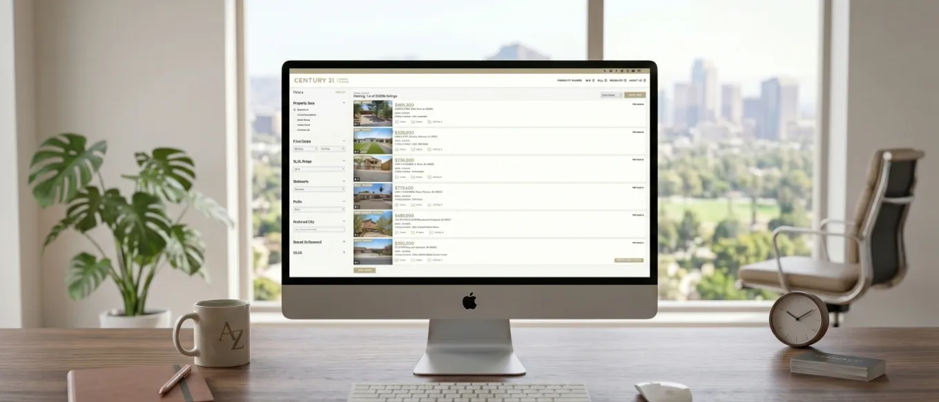 Century 21 Arizona Foothills property search results