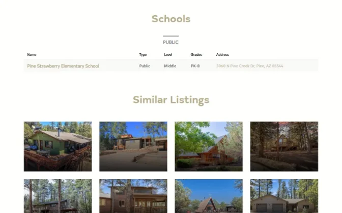 Century 21 Arizona Foothills property detail page