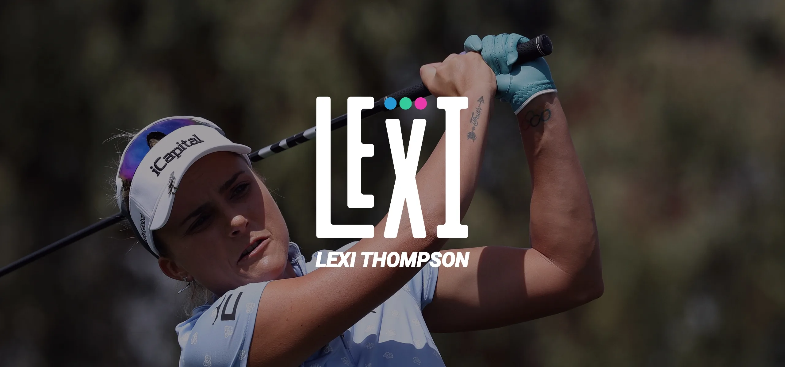 Athlete site + shop for an LPGA leader