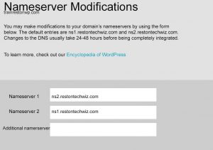Locate your name server before switching your WordPress Website