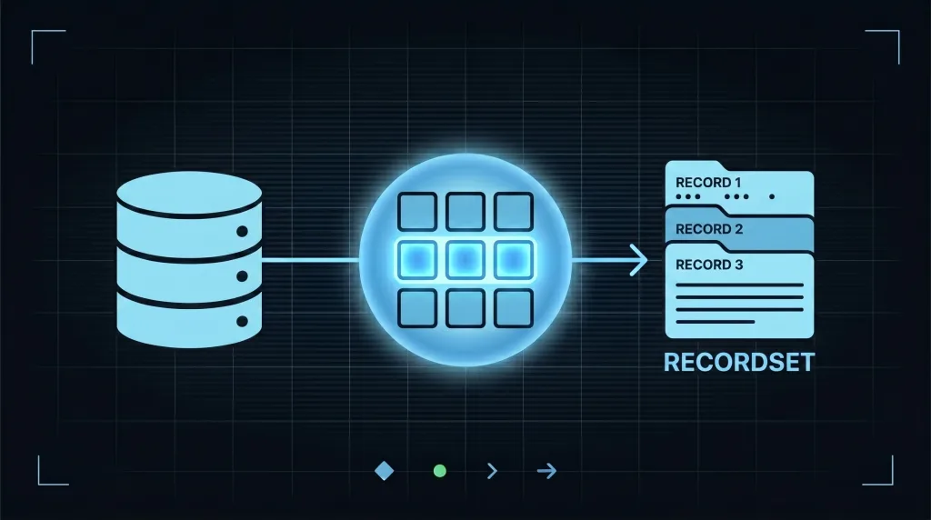 Recordsets, plainly explained