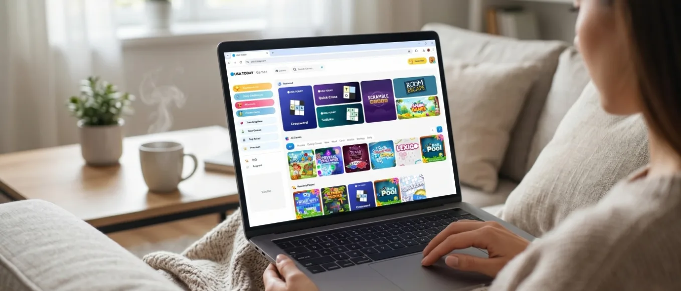 USA TODAY Games interactive puzzle, comics and horoscope platform